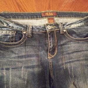 Womans Sizzle Jeans size 11 straight leg